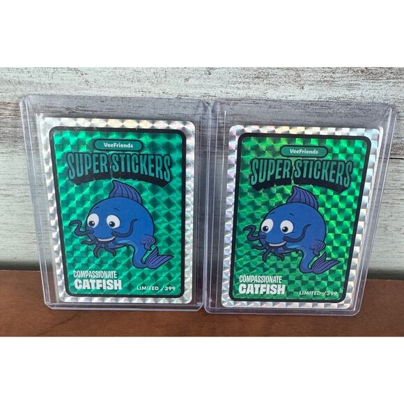 Veefriends Road to Veecon Compassionate Catfish Green Ice /399 - 2 Available - Picture 1 of 7